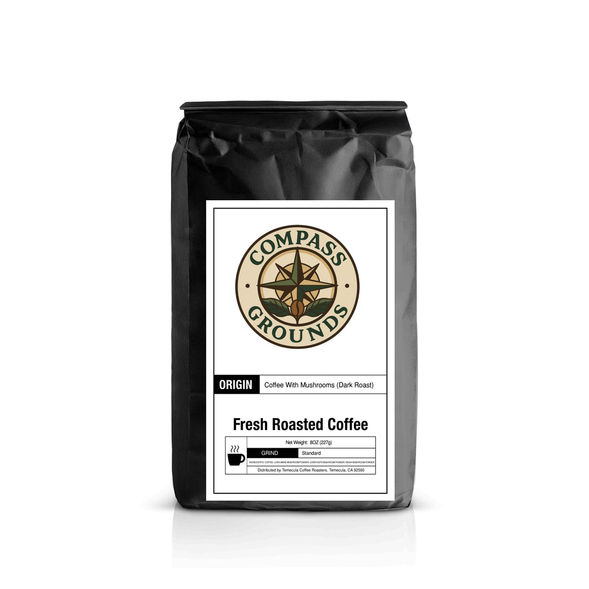 Coffee with Mushrooms Dark Roast